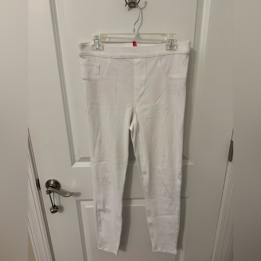 SPANX Women’s White Jeggings, Large, EUC